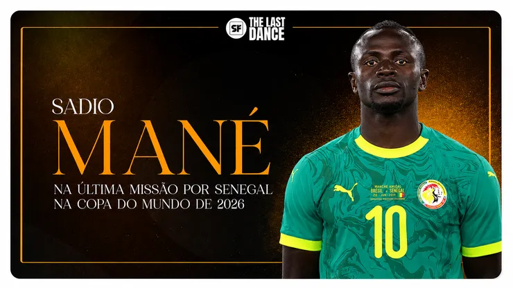 The Last Dance de Sadio Mané (Foto: Ryan Pierse/Getty Images - editada pelo chat GTP)
