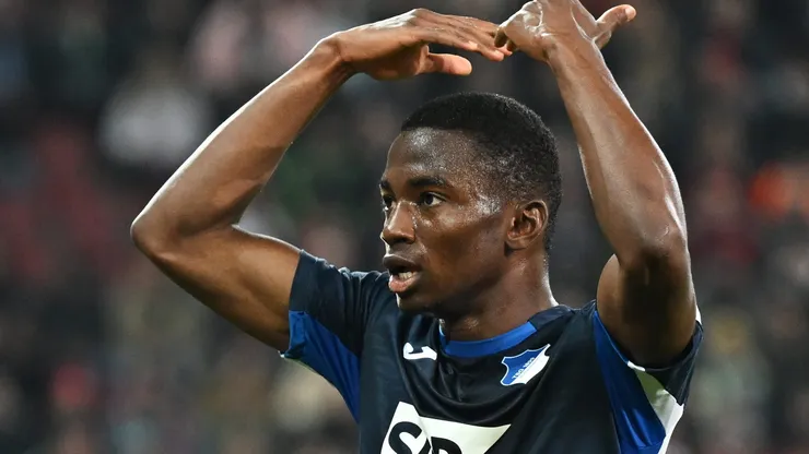 Bazoumana durante partida do Hoffenheim (Photo by Christian Kaspar-Bartke/Getty Images)