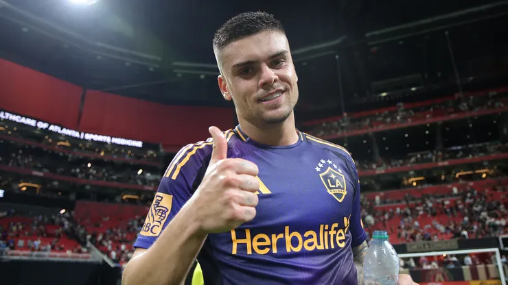 Gabriel Pec pelo LA Galaxy. (Foto: Jonathan Bachman/Getty Images)
