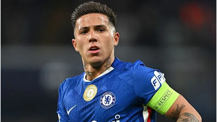 Enzo Fernández, meia do Chelsea. Foto: Mike Hewitt/Getty Images