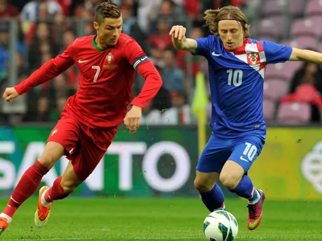 Portugal x Croácia pode marcar último duelo entre CR7 e Modric