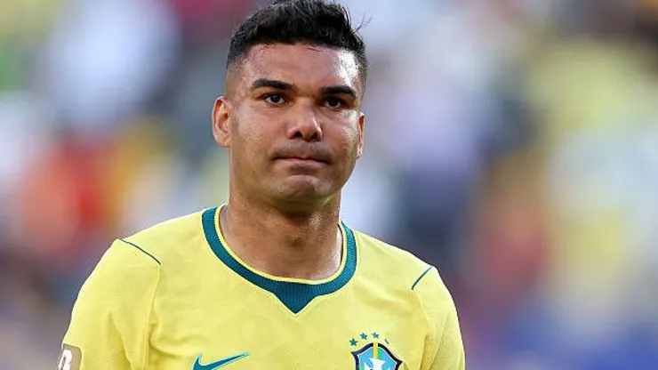 Casemiro pela Seleção Brasileira. Foto: Dan Mullan/Getty Images