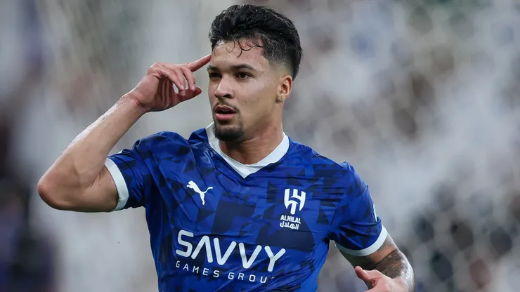 Marcos Leonardo em campo pelo Al-Hilal. Foto: Yasser Bakhsh/Getty Images