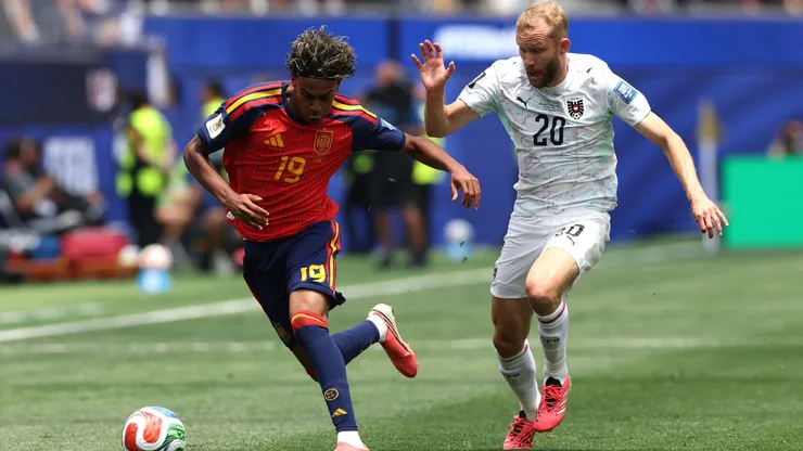 Espanha x Áustria: jogo da Copa 2026 teve duelos individuais entre Yamal e Laimer