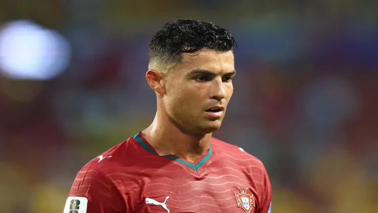 Cristiano Ronaldo em partida da Copa 2026 - Robert Cianflone/Getty Images