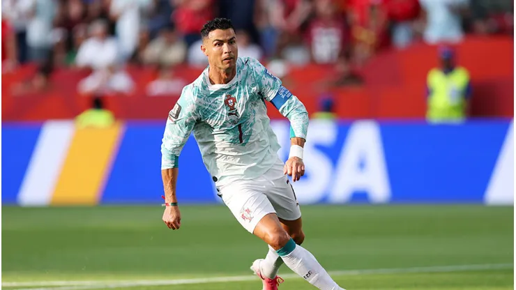 Cristiano Ronaldo marcou por Portugal. Justin Setterfield/Getty Images.