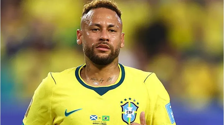 Neymar pela Seleção Brasileira. Foto: Megan Briggs/Getty Images