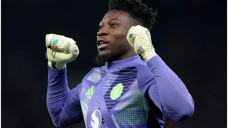 Foto: André Onana segue no Trabzonspor após novo empréstimo do Manchester United. Foto: Carl Recine/Getty Images