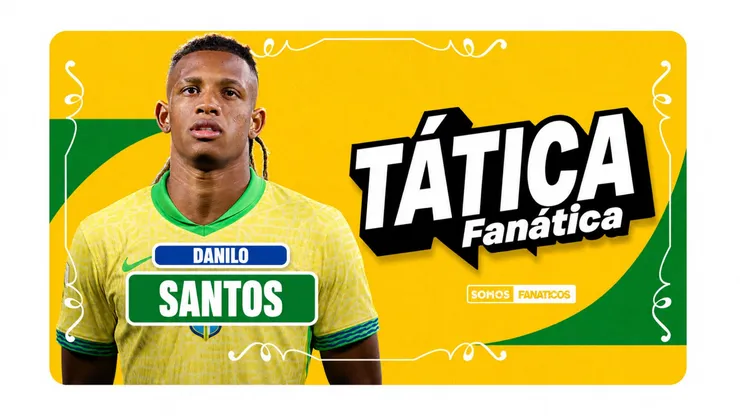 Como o Brasil joga com Danilo. Foto: Vitor Silva/Botafogo - editada pelo CHAT GTP