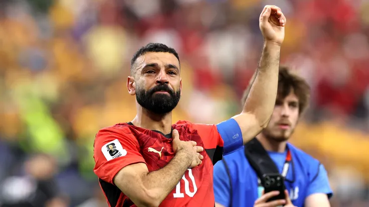 Mohamed Salah se emociona com classificação do Egito (Kevin C. Cox/Getty Images)