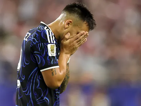 Lautaro Martínez passa em branco pela Argentina