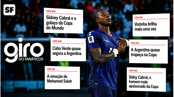 Sidny Cabral marcou um golaço na Copa. Imagem gerada com auxílio de IA. Michael Reaves/Getty Images.