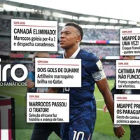 Giro da Copa: França e Marrocos garantem classificação para as quartas