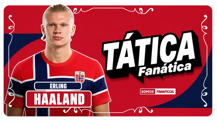 Erling Haaland. (Foto: Justin Setterfield/Getty Images e edição com IA - ChatGPT)