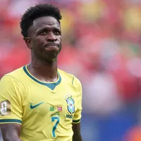 Ancelotti explica por que Vini Jr não bateu pênalti
