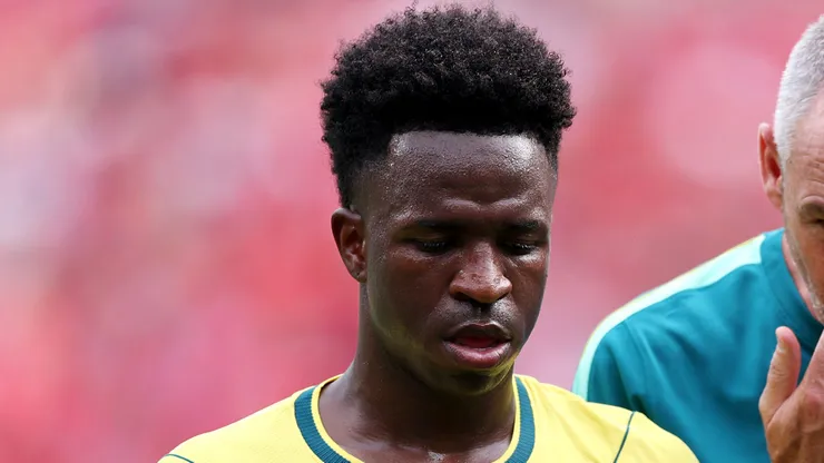 Real Madrid não descarta venda de Vini Jr. Foto: Justin Setterfield/Getty Images