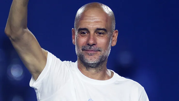 Guardiola estaria aberto a assumir a Holanda, diz de Boer. Foto: Lewis Storey/Getty Images