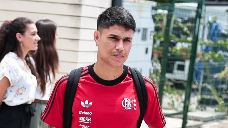 Luiz Araújo na intertemporada do Flamengo em Portugal (Gilvan de Souza/Flamengo)
