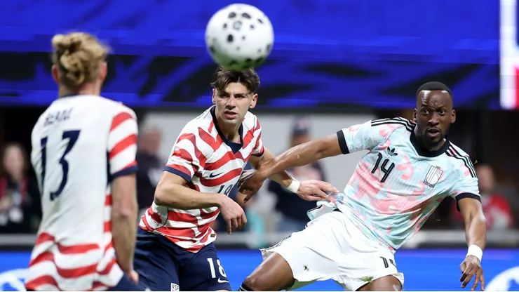 Estados Unidos enfrenta a Bélgica na Copa do Mundo. Foto: Kevin C. Cox/Getty Images