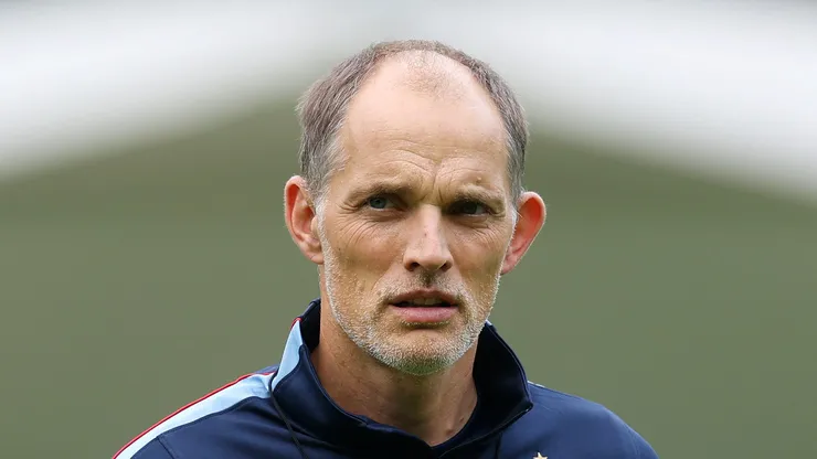 Tuchel em treino da Inglaterra (Photo by Richard Pelham/Getty Images)