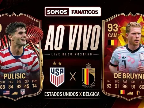 Ao Vivo - EUA x Bélgica - Copa do Mundo 2026