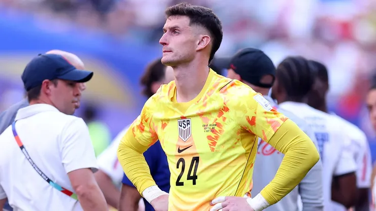 Matthew Freese, goleiro dos EUA. (Photo by Carl Recine/Getty Images)