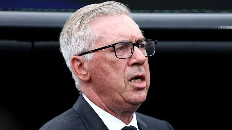 Carlo Ancelotti, técnico da Seleção Brasileira. Foto: Buda Mendes/Getty Images