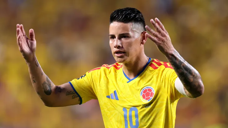 James Rodríguez na Copa. (Foto: Luke Hales/Getty Images)