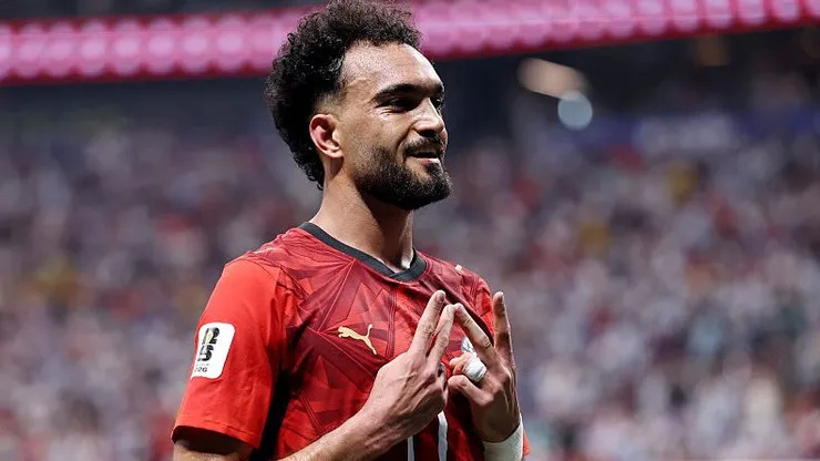 Mostafa Zico, atacante do Egito. Foto: Buda Mendes/Getty Images