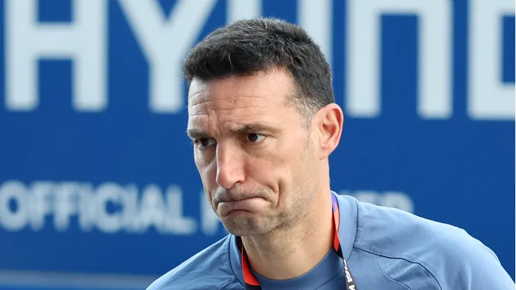 Scaloni com a seleção argentina na Copa (Photo by Buda Mendes/Getty Images)