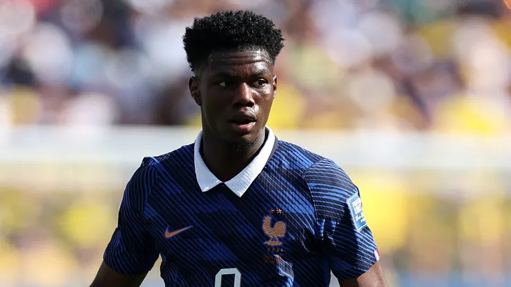 Tchouaméni em campo com a seleção da França. Foto: Dan Mullan/Getty Images