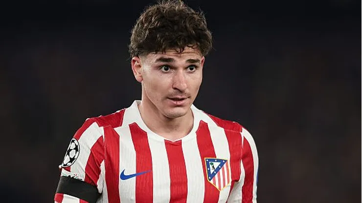 Julián Álvarez pelo Atlético de Madrid. Foto: Eric Alonso/Getty Images