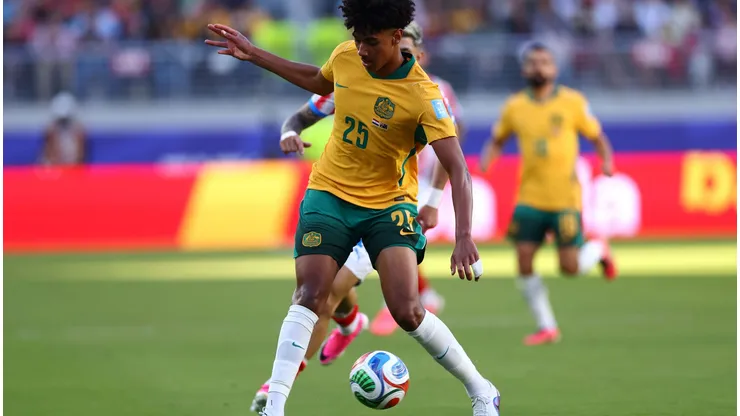 As atuações pela Austrália colocaram o jovem entre os nomes mais disputados da janela. Foto: Dean Mouhtaropoulos/Getty Images