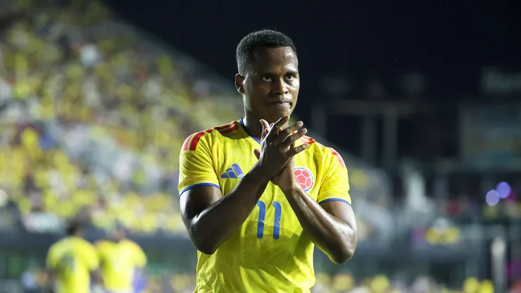 Jhon Arias, meia da Colômbia (Leonardo Fernandez/Getty Images)