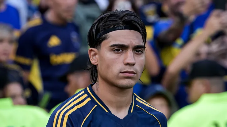 Exequiel Zeballos em jogo. (Foto: Marcelo Endelli/Getty Images)
