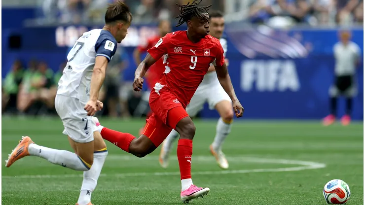 O jogador participou diretamente de cinco gols da Seleção Suíça. Foto: Harry How/Getty Images