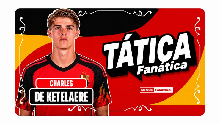 Charles De Ketelaere. (Foto: Luke Hales/Getty Images e edição com IA - ChatGPT)
