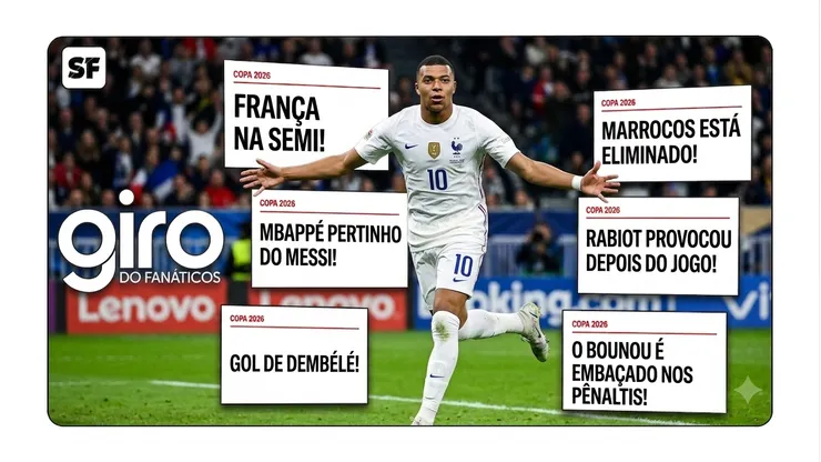 Giro da Copa: Classificação da França rende recorde a Mbappé e provocação de Rabiot. Foto: Molly Darlington/Getty Images