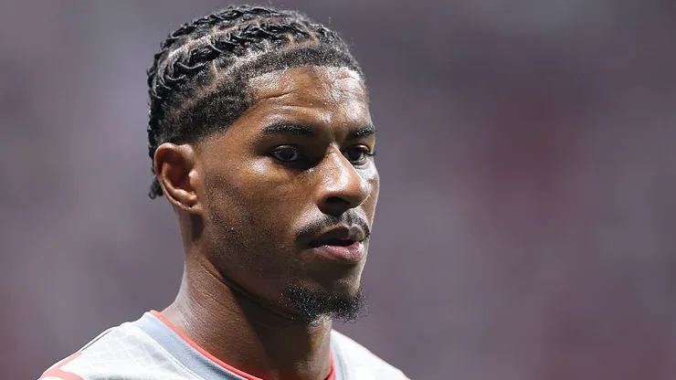Rashford, do Manchester United. Foto: Megan Briggs/Getty Images