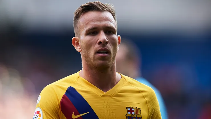 Arthur nos tempos de Barcelona. Foto: Juan Manuel Serrano Arce/Getty Images