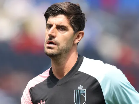 Courtois sofre lesão em Espanha x Bélgica