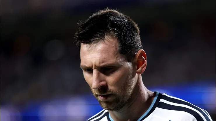 Messi em jogo pela seleção argentina (Photo by Lars Baron/Getty Images)