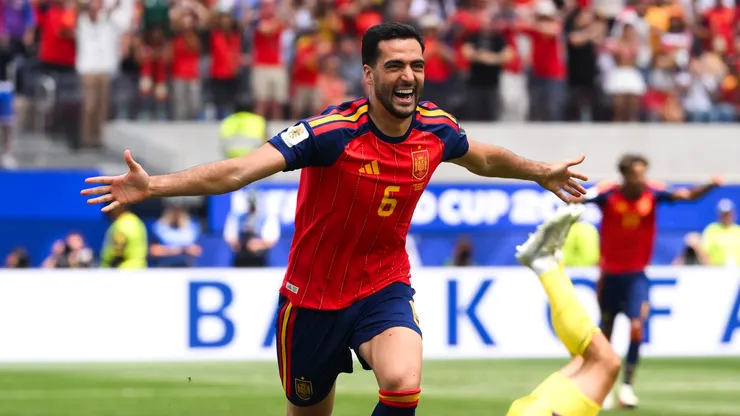 Mikel Merino analisa confronto com França - Foto: David Ramos/Getty Images