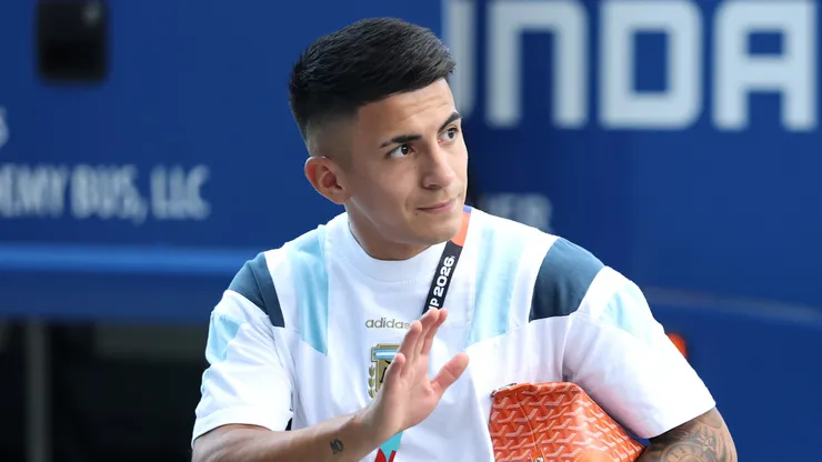 Thiago Almada, meia da Argentina. (Foto: Buda Mendes/Getty Images)