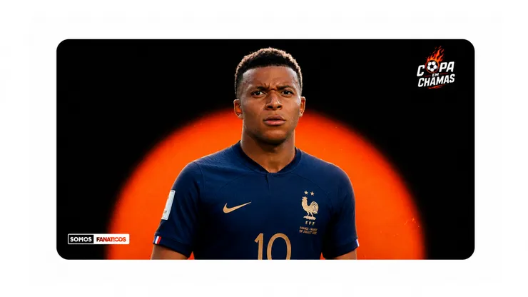 Mbappé tem o maior desafio da Copa do Mundo contra a Espanha. Foto: Molly Darlington/Getty Imagens - com auxilio do CHAT GPT