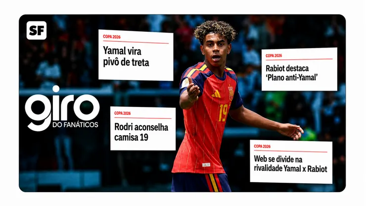 Giro da Copa: Lamine Yamal agita bastidores antes de França x Espanha. Foto: Carl Recine/Getty Images | Imagem feita com auxílio da IA - ChatGPT.