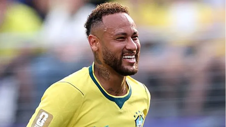Neymar pela Seleção Brasileira. Foto: Justin Setterfield/Getty Images
