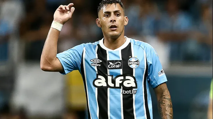 Após Talleres, Pavón, do Grêmio, se torna alvo do Estudiantes de La Plata. (Foto: Pedro H. Tesch/Getty Images)