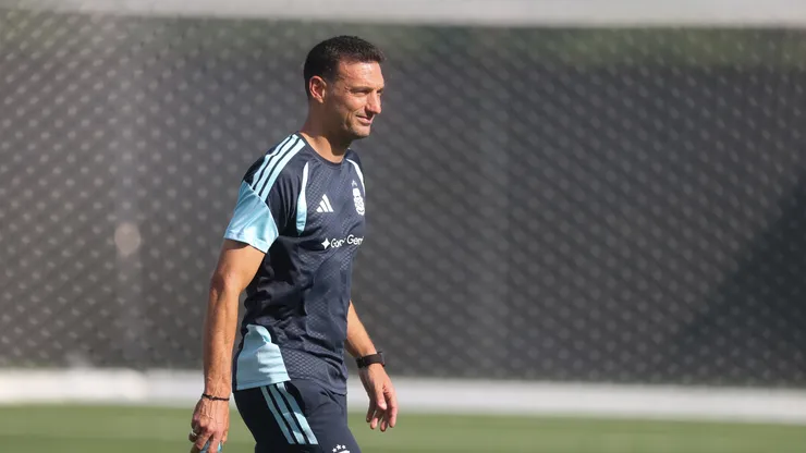 O técnico Lionel Scaloni, da Argentina (Richard Pelham/Getty Images)
