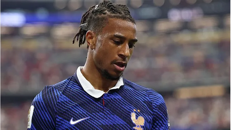 Michael Olise pela seleção da França. Foto: Florencia Tan Jun/Getty Images)